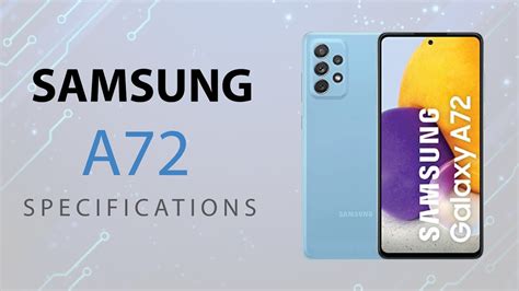 Samsung Galaxy A72 Full Specification Youtube