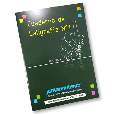 Cuaderno De Caligrafia Tecnica Plantec N1 La Central Librería