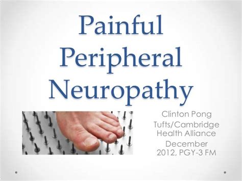 Painful Peripheral Neuropathy