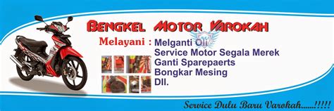 Spanduk Bengkel Sepeda Motor