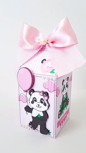 Caixa Milk Panda 01231 Compre Produtos Personalizados No Elo7