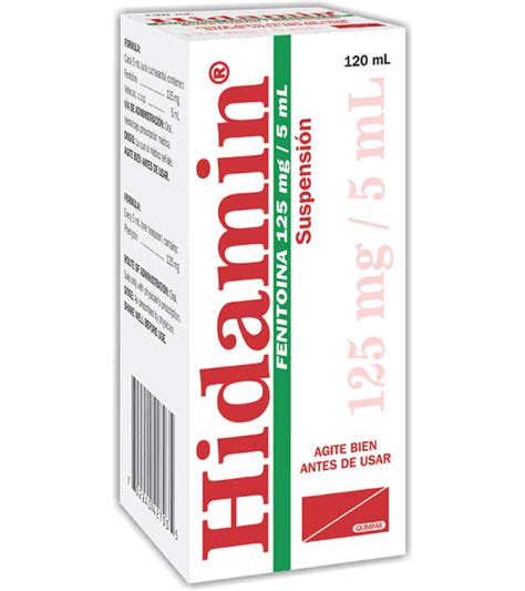 Hidamin Suspensión 125mg 5ml frasco 120 ml Laboratorios Quimifar