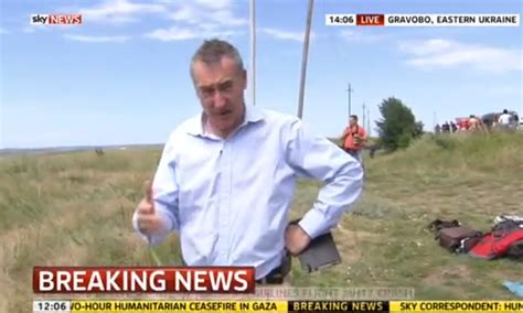 Mh17 My Error Of Judgment By Sky News Reporter Media The Guardian