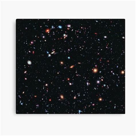 Hubble Extreme Deep Field Image Of Outer Space Canvas Sold By Eugene