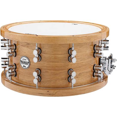 Pdp Limited Edition Maple Walnut Snare Drum With Chrome Hardware X