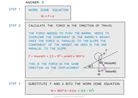 Cie A Level Physics复习笔记511 Work And Energy 翰林国际教育