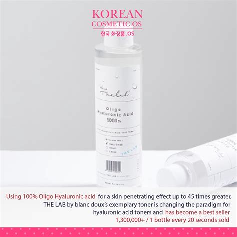 Free Ts The Lab Oligo Hyaluronic Acid 5000 Toner 200ml Moisture Skin