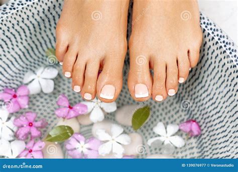 Well Manicured And Pedicured Nails Spa Treatment And Product For Woman