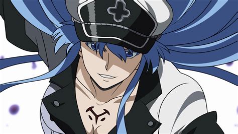 Wallpaper Id 891134 Looking At Viewer 1080p Esdeath Akame Ga Kill Blue Hair Free Download