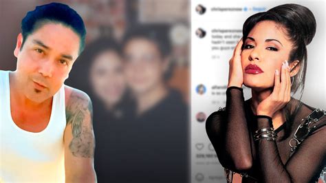 Selena Quintanilla Su Viudo Chris Pérez Publica Foto Inédita Con La