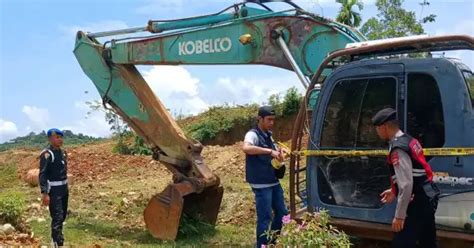 Aparat Gabungan Tertibkan Tambang Emas Ilegal Di Beutong Nagan Raya