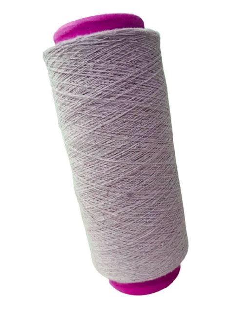 White Ring Spun Count Single Ply Dyed Cotton Yarn For Weaving At Rs