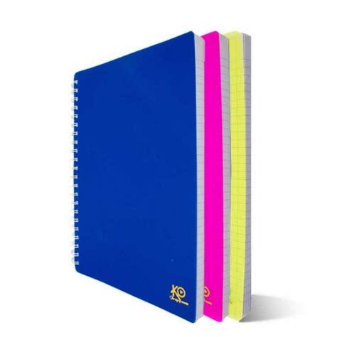 CAHIER WIRO 100 PAGES UNI A4 GM COUV PP 70GR KO