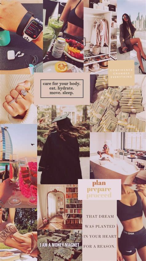 Vision Board Successful Woman Vision Board Collage Vision Board