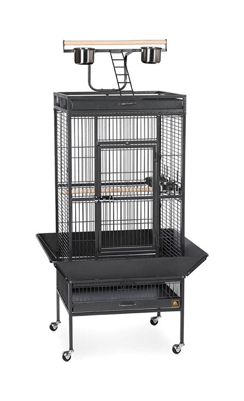 Prevue Hendryx Blk Pet Products Wrought Iron Select Bird Cage