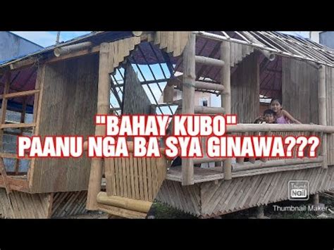 PAANO GUMAWA NG BAHAY KUBO ANG BAHAY KUBO NI ATE Part1 YouTube