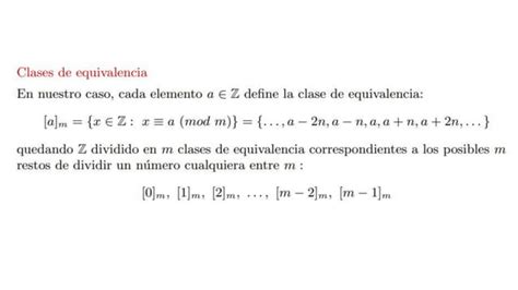 Aritmética modular congruencias módulos PPT