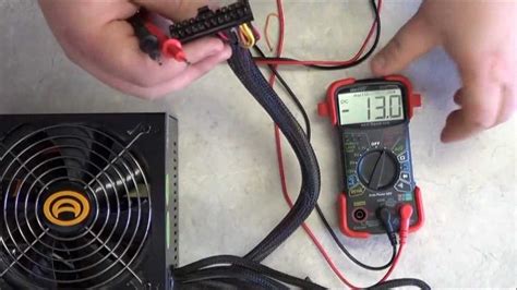 How To Test A Power Supply Unit With A Multimeter Robots Net