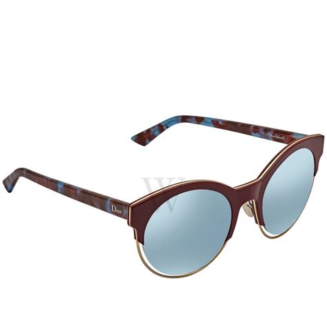 Dior Sideral 1 53 Mm Burgundy Sunglasses World Of Watches