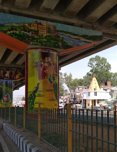 CHINAR SHADE : JAMMU CITY IS BEING BEAUTIFULLY PAINTED