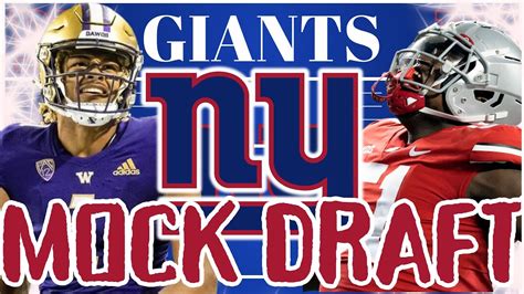 New York Giants 2024 NFL Mock Draft POST FREE AGENCY YouTube