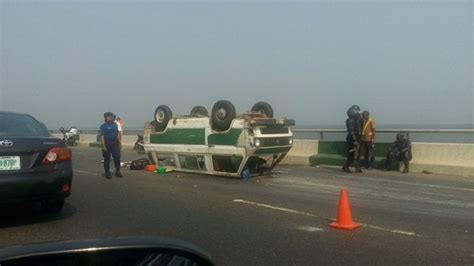 Photos From Accident Scene On 3rd Mainland Bridge Today Daily Post