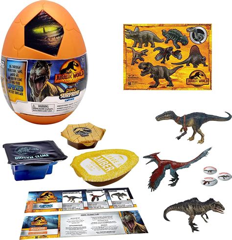 Jurassic World Captivz Dominion Surprise Egg Figures Amazon Canada