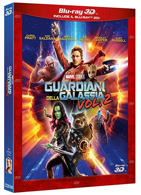 Guardiani Della Galassia Volume 2 Blu Ray 3d Blu Ray 2d Guardians Of The Galaxy Vol 2