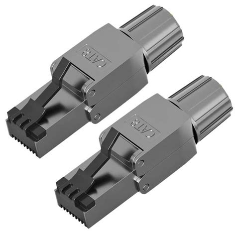 Redstar24 Connecteur RJ45 sans Outil CAT 7 CAT 8 Fiche Mâle Réseau