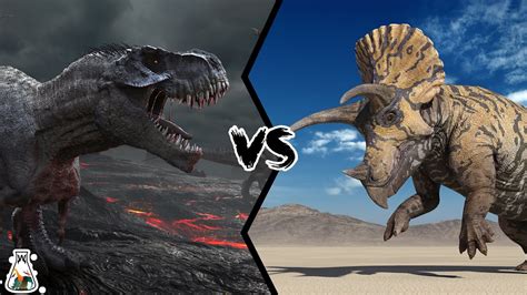 Dinosaur Triceratops Vs T Rex