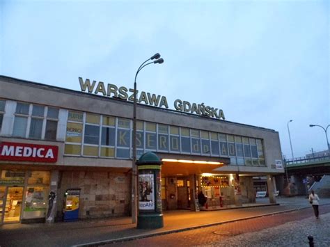 Przednia Platforma Tramwaju Stacje Kolejowe Polski Warszawa Gda Ska