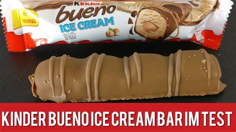 Kinder Bueno Ice Cream, Kinder Bueno Ice Cream Bar Und Kinder Joy Ice Cream : Maybe you would ...