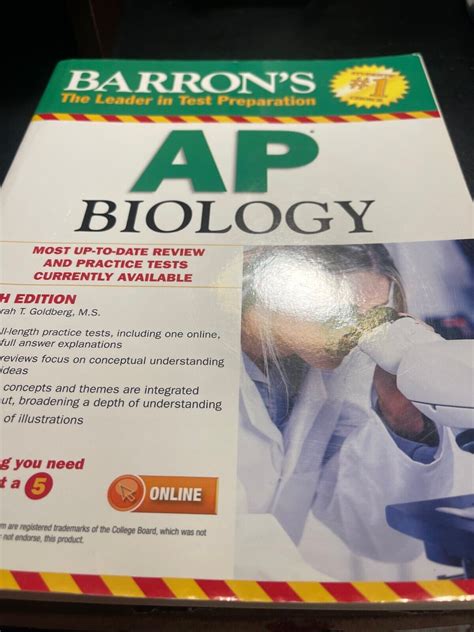 Barron S Ap Biology Th Editions Paperback Deborah T Goldberg