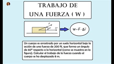 Física Trabajo Realizado por Fuerza Constante que Forma Ángulo de 60º