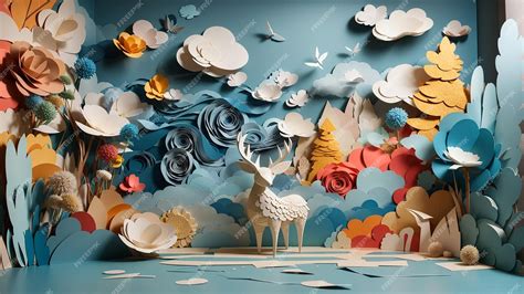 Premium Ai Image Textured Paper Dreams Artistic Cardboard Backdrops