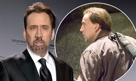 Nicolas Cage Breaks His Ankle In Bulgaria Daily Mail Online