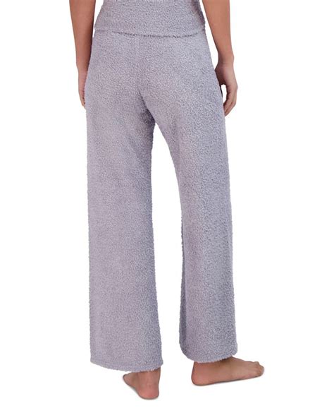 Steve Madden Womens Wide Leg Chenille Sleep Pants Macys