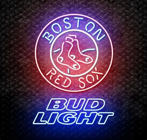 Bud Light Mlb Boston Red Sox Neon Sign For Sale Neonstation