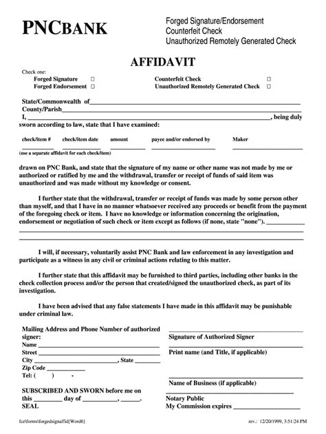 Affidavit Check Unauthorized Fill Online Printable Fillable Blank Pdffiller