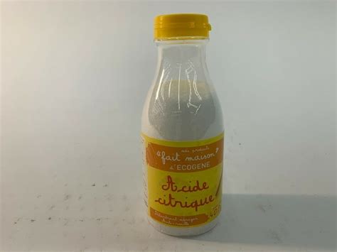 ACIDE CITRIQUE FLACON 400G BOUTEILLE