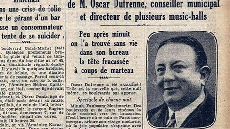 Des Crimes Presque Parfaits Oscar Dufrenne Le Crime Du Palace