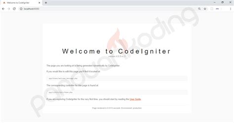 Panduan Lengkap Cara Install Codeigniter 4 Untuk Pemula Panduan Koding