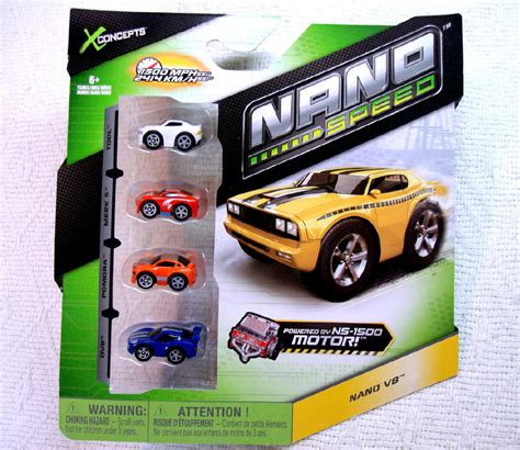 Nano Speed V8 Car Micro Sports Car 4 Pack And 50 Similar Items