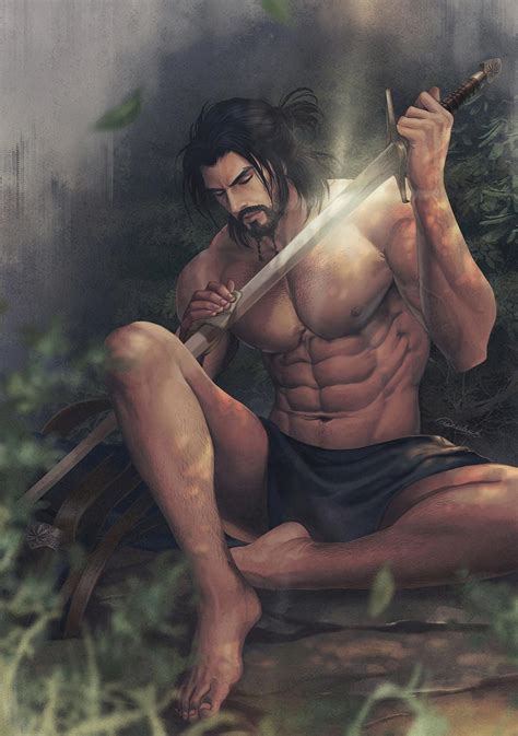 Carlnes polishing his sword by aenaluck Bara Gay 里番 Truyen