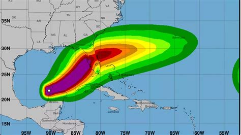 Milton Auf Höchste Hurrikan Kategorie 5 Eingestuft Die Karten Zeigen