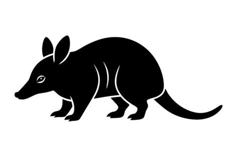 Armadillo Silhouette Vector Icon Graphic By M K Graphics Store