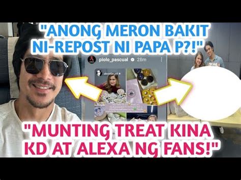 Piolo Pascual Biglang Ni Repost Ang Ig Story Ni Alexa Bakit Kis