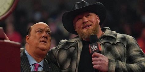 WWE Wrestler Brock Lesnar Paul Heyman S Real Life Friendship Explained