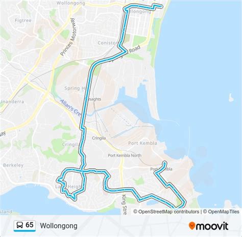 Route Schedules Stops Maps Wollongong Updated