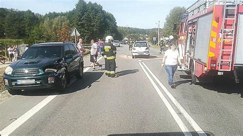 Wypadek Na Dk W Po Omii Zderzenie Trzech Aut